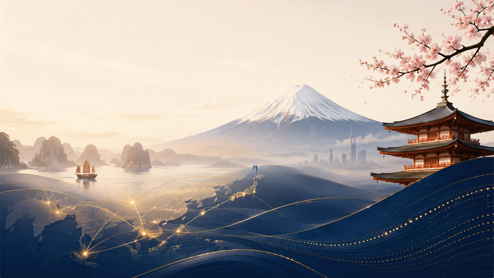 Japan and Southeast Asia cross-border infrastructure visual